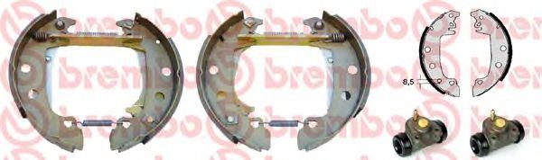 Комплект тормозных колодок K 61 017 BREMBO