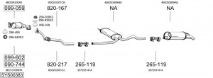 Катализатор 099073 BOSAL