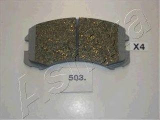 Комплект тормозных колодок, диско 50-05-503 ASHIKA