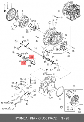 Деталь KFU5019672 HYUNDAI KIA