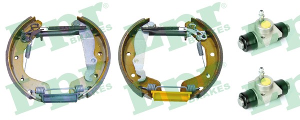 Комплект тормозных колодок OEK558 LPR