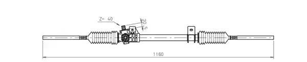 Рулевой механизм RE4010 GENERAL RICAMBI