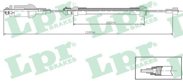 Приводной вал DS37059 LPR