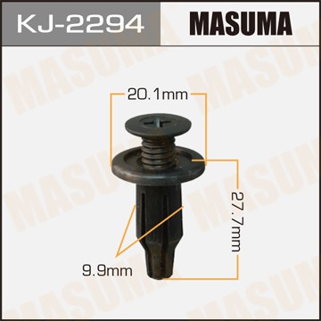 Клипса крепежная KJ2294 MASUMA
