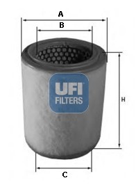 Воздушный фильтр 27.592.00 UFI