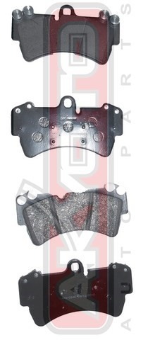 Колодки тормозные дисковые AKD-0346 AKYOTO
