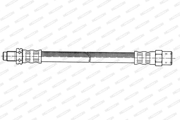 Тормозной шланг FHY2031 FERODO