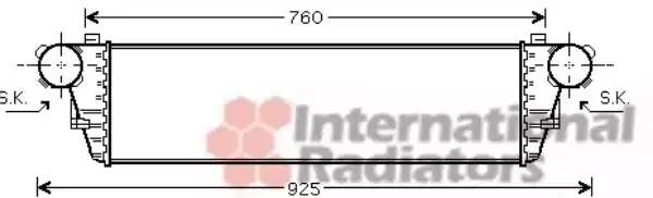 Интеркулер 30004380 VAN WEZEL