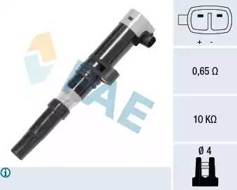 Катушка зажигания 80203 FAE