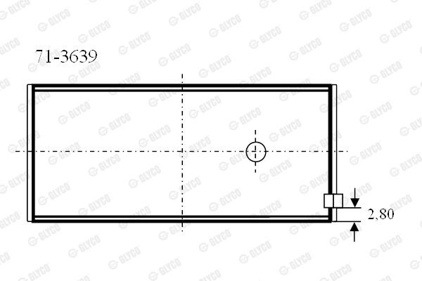 Подшипник 71-3639 GLYCO
