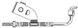 Тормозной шланг 3979 MAPCO