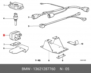 Выключатель 13621287760 BMW