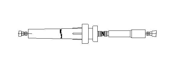 Провод зажигания 3A62E31 BREMI