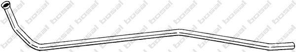 Выпускной трубопровод 931715 BOSAL