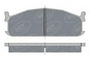 Комплект тормозных колодок, диско SP219 SCT
