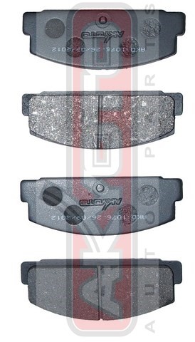 Колодки тормозные дисковые AKD-1076 AKYOTO