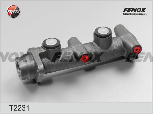 Цилиндр тормозной главный T2231 FENOX