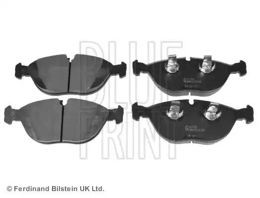 Комплект тормозных колодок, диско ADA104231 BLUE PRINT