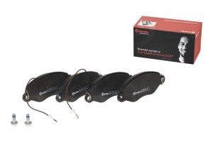 Комплект тормозных колодок, диско P56042 BREMBO