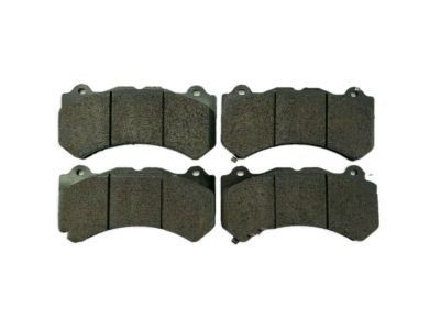 Комплект тормозных колодок, диско 5174327AB CHRYSLER