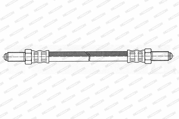 Тормозной шланг FHY2344 FERODO