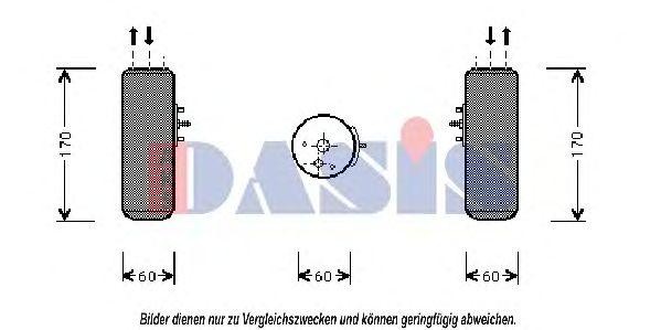 Осушитель, кондиционер 800058N AKS DASIS