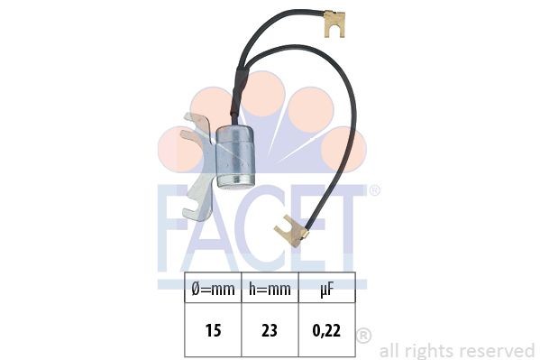 Конденсатор, система зажигания 00288 FACET