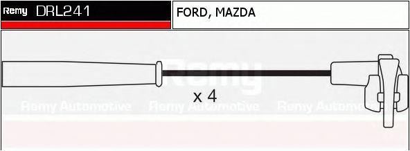 Ккомплект проводов зажигания DRL241 DELCO REMY
