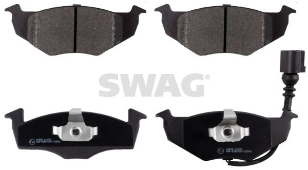 Комплект тормозных колодок, диско 30916482 SWAG