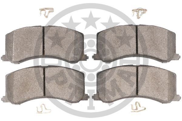 Комплект тормозных колодок, диско 10080 OPTIMAL