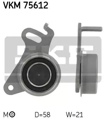 Натяжной ролик, ремень ГРМ VKM75612 SKF