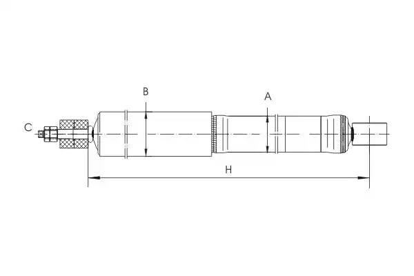 Амортизатор Z1261 SCT