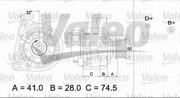 Генератор 436700 VALEO PHC