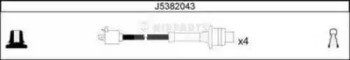 Ккомплект проводов зажигания J5382043 H B JAKOPARTS NIPPARTS