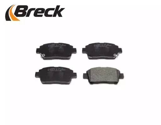 Комплект тормозных колодок, диско 23510 00 702 10 BRECK