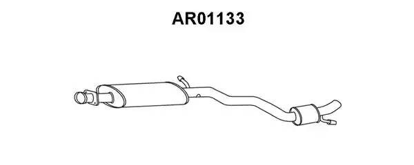 Предглушитель выхлопных газов AR01133 VENEPORTE
