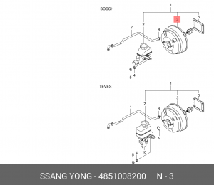 Деталь 4851008200 SSANG YONG