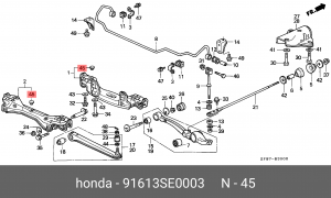 Деталь 91613SE0003 HONDA