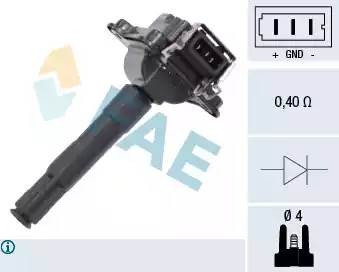 Катушка зажигания 80252 FAE