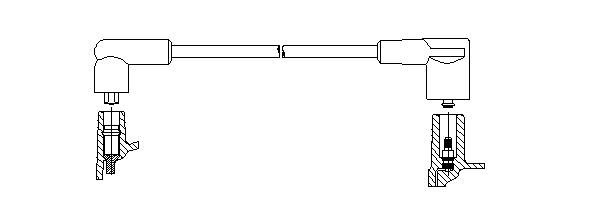 Провод зажигания 63440 BREMI