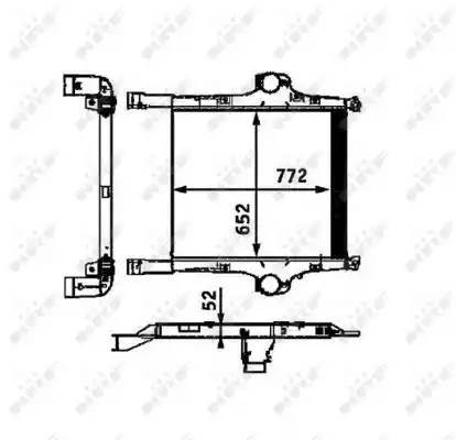 Интеркулер 30452 NRF
