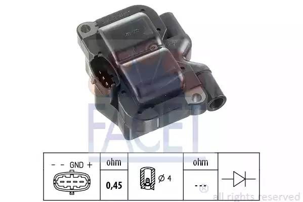 Катушка зажигания 9.6314 FACET