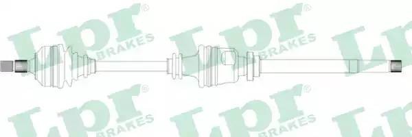 Приводной вал DS38128 LPR
