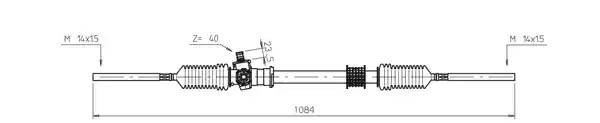Рулевой механизм RE4028 GENERAL RICAMBI