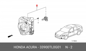 Фара противотуманная 33900TL0G01 HONDA