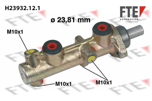 Главный тормозной цилиндр H23932.12.1 FTE