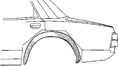 Колесная ниша 5903447 VAN WEZEL