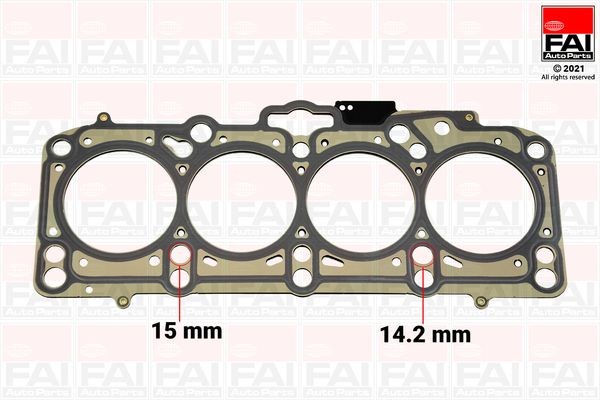 Прокладка, головка цилиндра HG1012A FAI