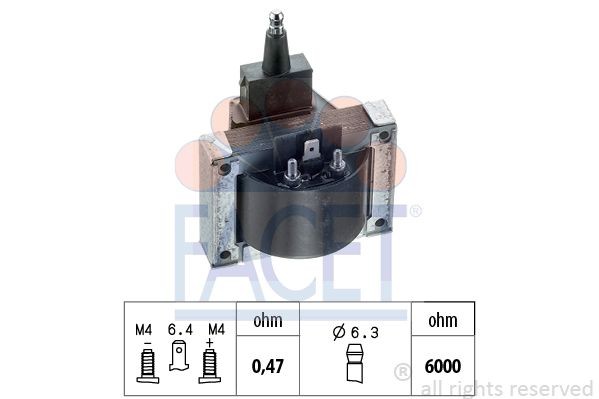 Ремкомплект, распределитель зажигания BT0231 FACET
