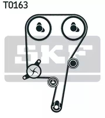 Комплект ремня ГРМ VKMA06602 SKF